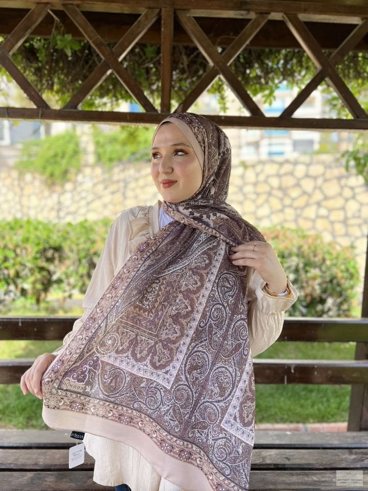 Mahi Devran Lila Pamuk Şal