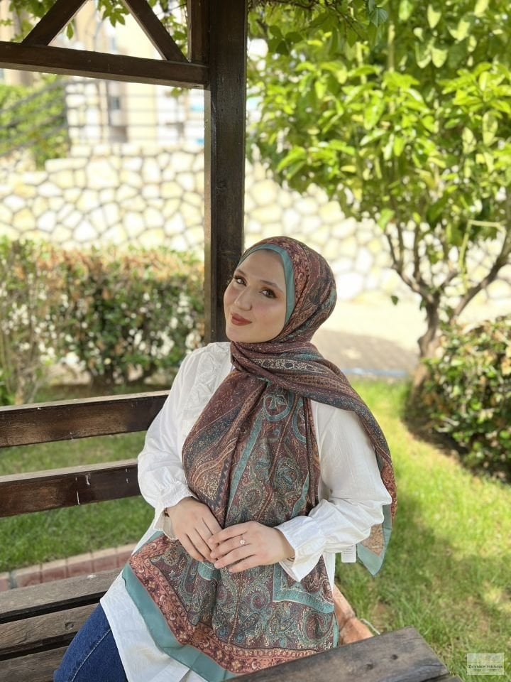 Mahi Devran Mint Pamuk Şal