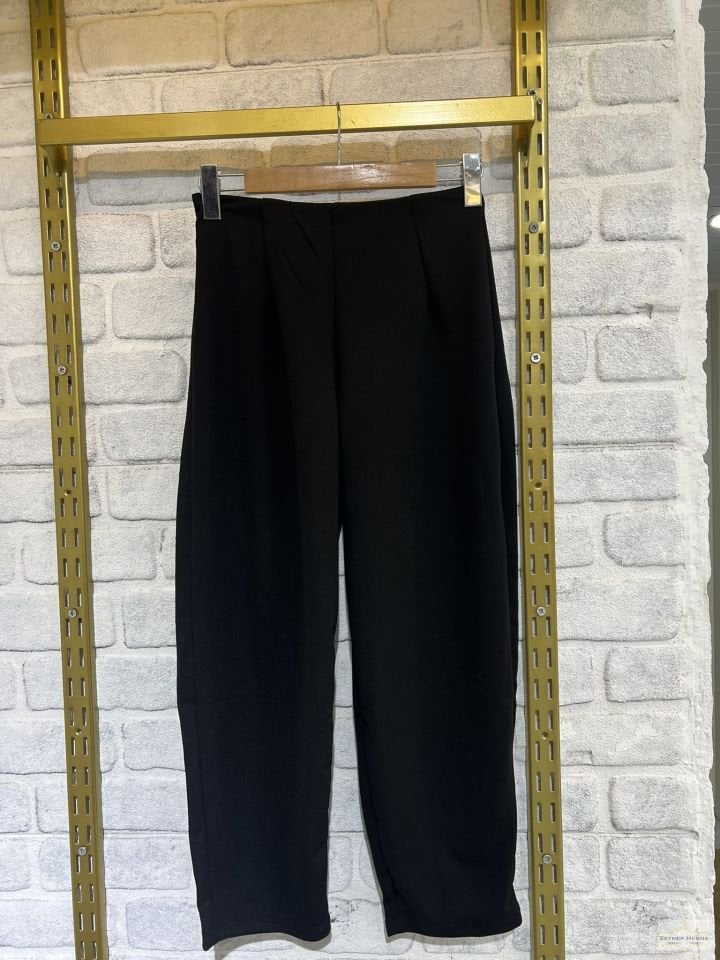 Orjinal Marka Siyah Şalvar Pantolon