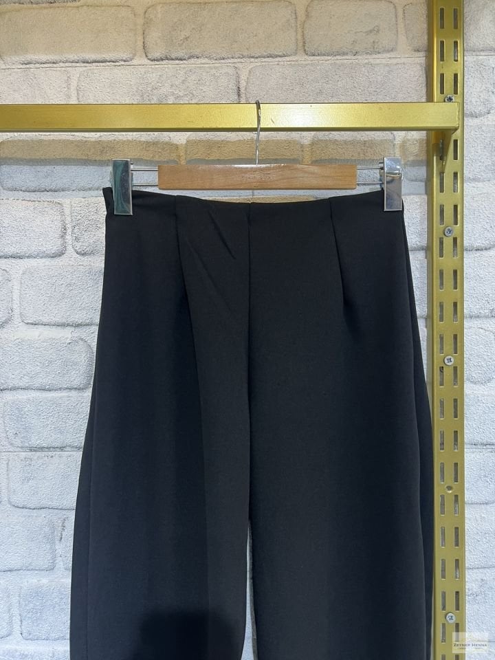 Orjinal Marka Siyah Şalvar Pantolon