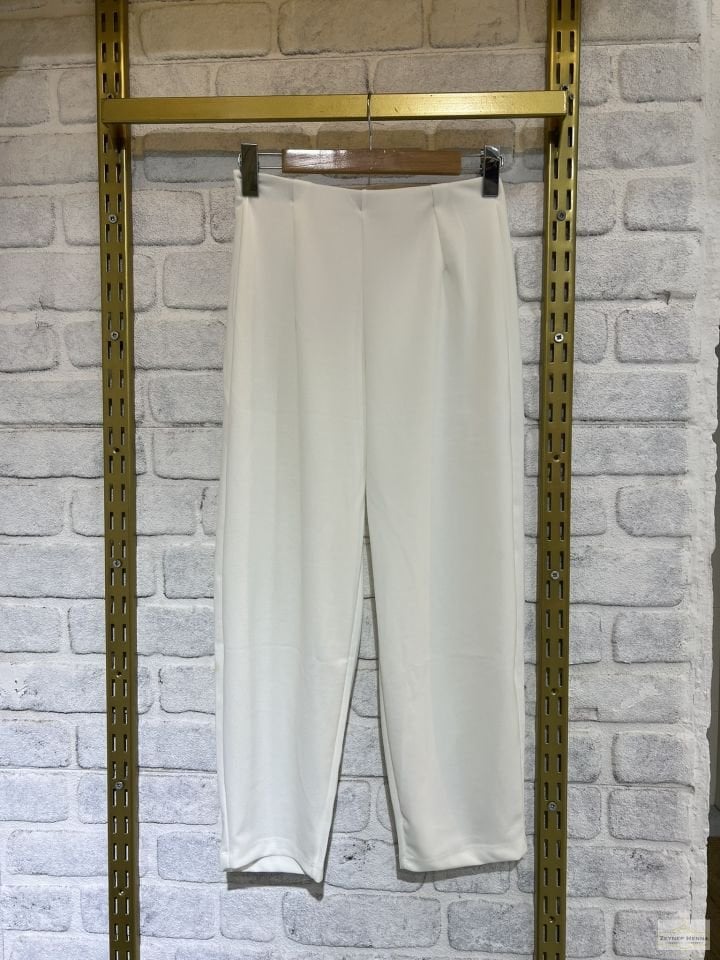 Orjinal Marka Beyaz Şalvar Pantolon