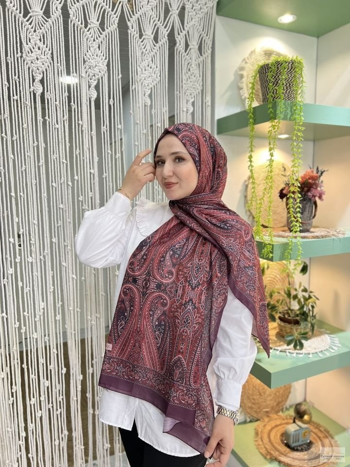 Firuze Desen Mürdüm  Pamuk Şal