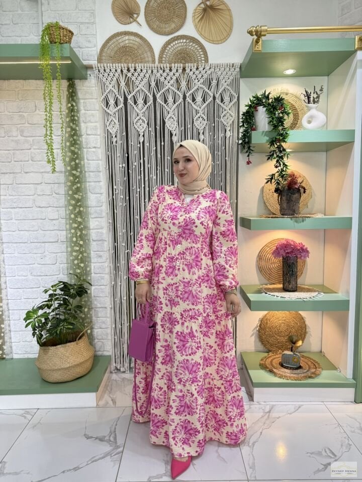 Çıtır Pembe Elbise