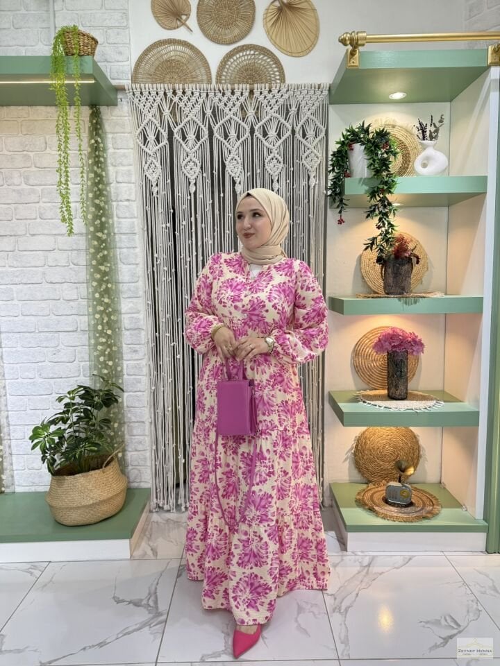 Çıtır Pembe Elbise