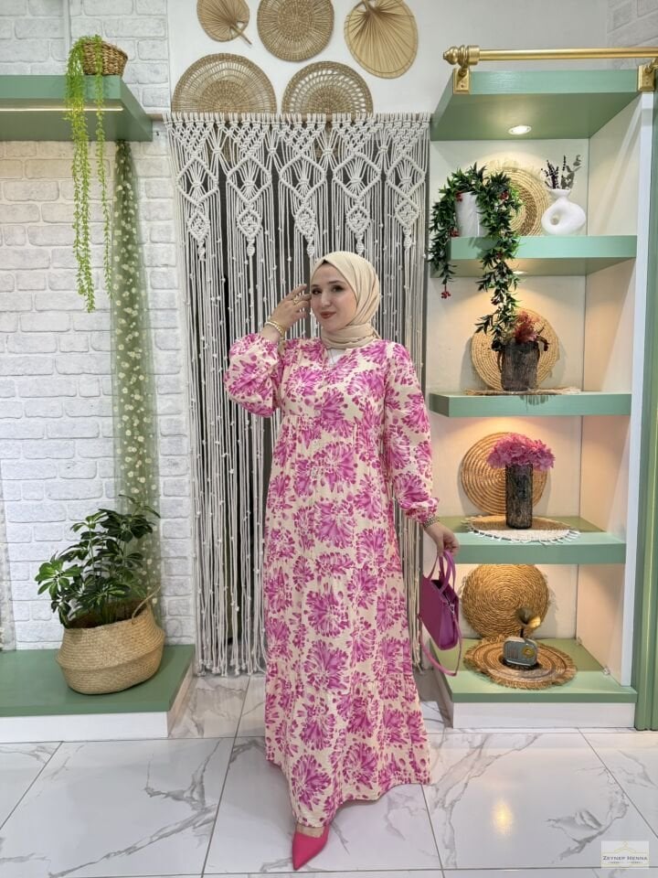 Çıtır Pembe Elbise
