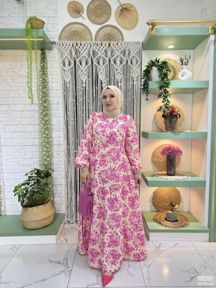 Çıtır Pembe Elbise