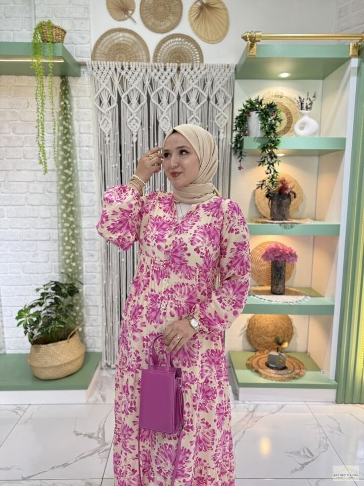 Çıtır Pembe Elbise