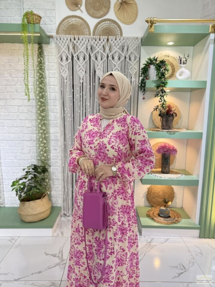 Çıtır Pembe Elbise