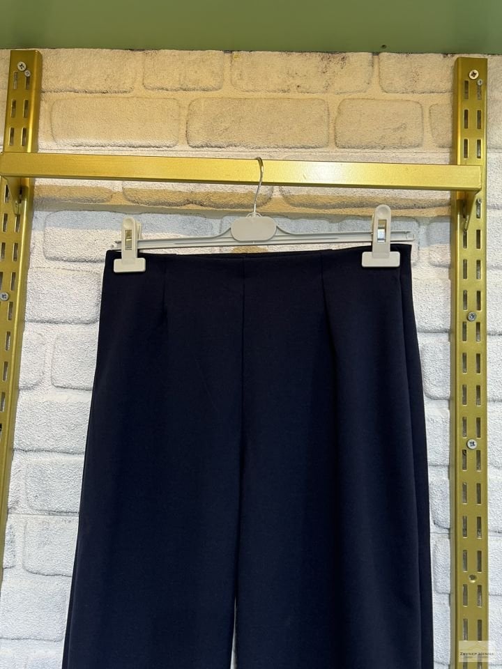 Orjinal Marka Lacivert Şalvar Pantolon