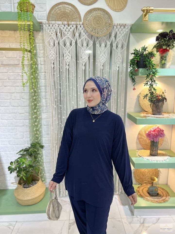 Basic Lacivert Takım