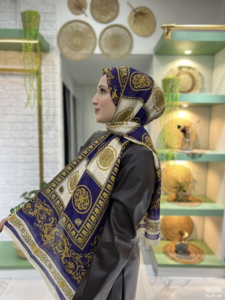 Şah Mor Pamuk Şal