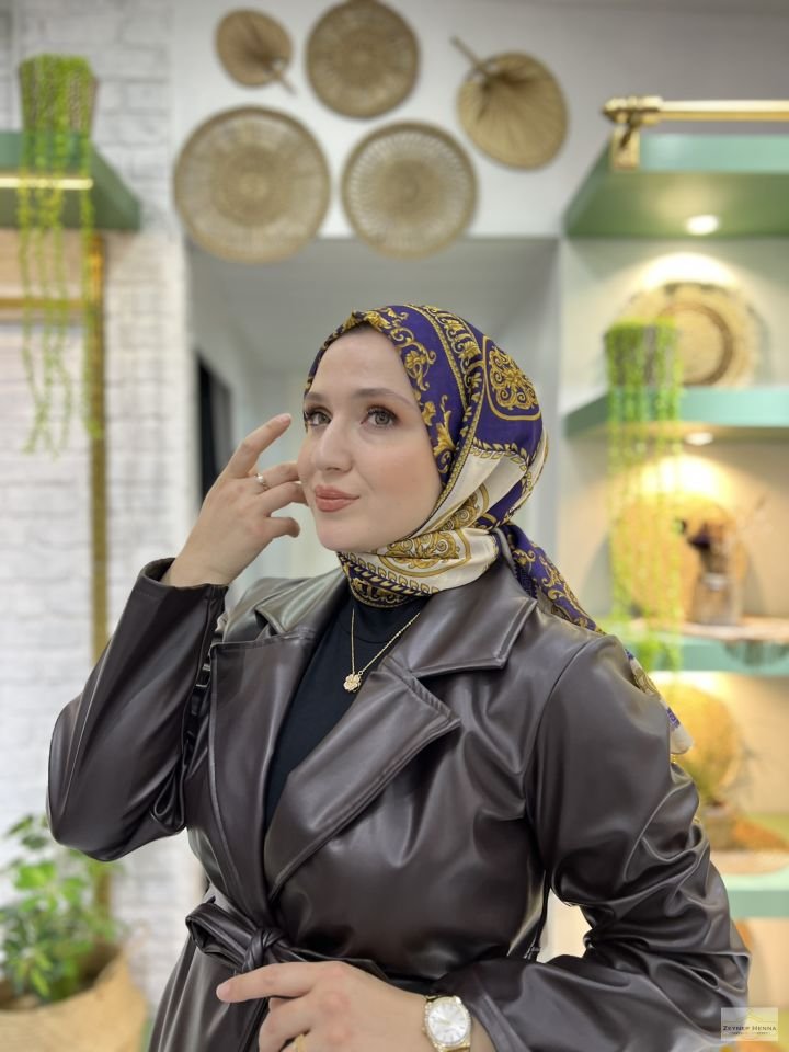 Şah Mor Pamuk Şal